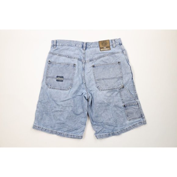 Vintage Shorts Vintage 9s Enyce Mens 34 Distressed Baggy Loose Fit